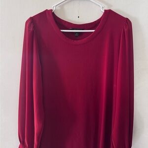 Banana Republic Rich Red Blouse